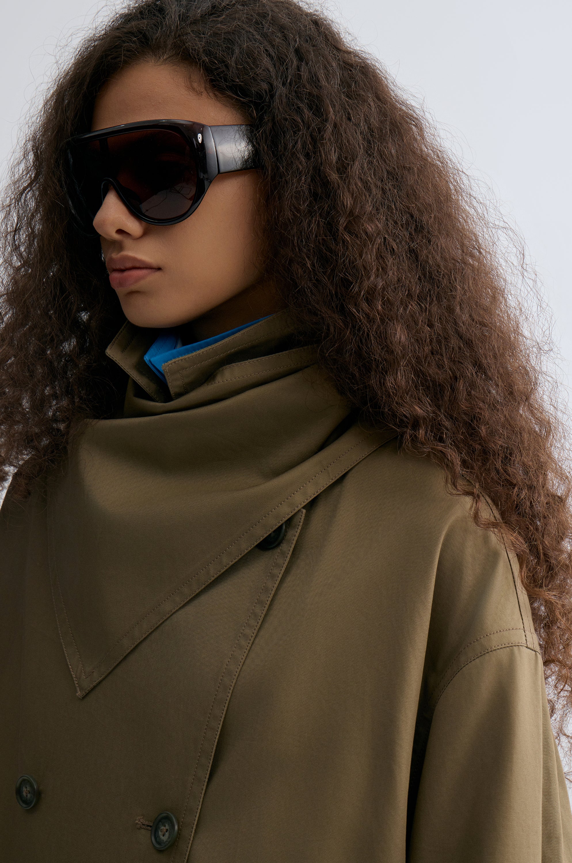 Signature Scarf Trench Coat - Image 13