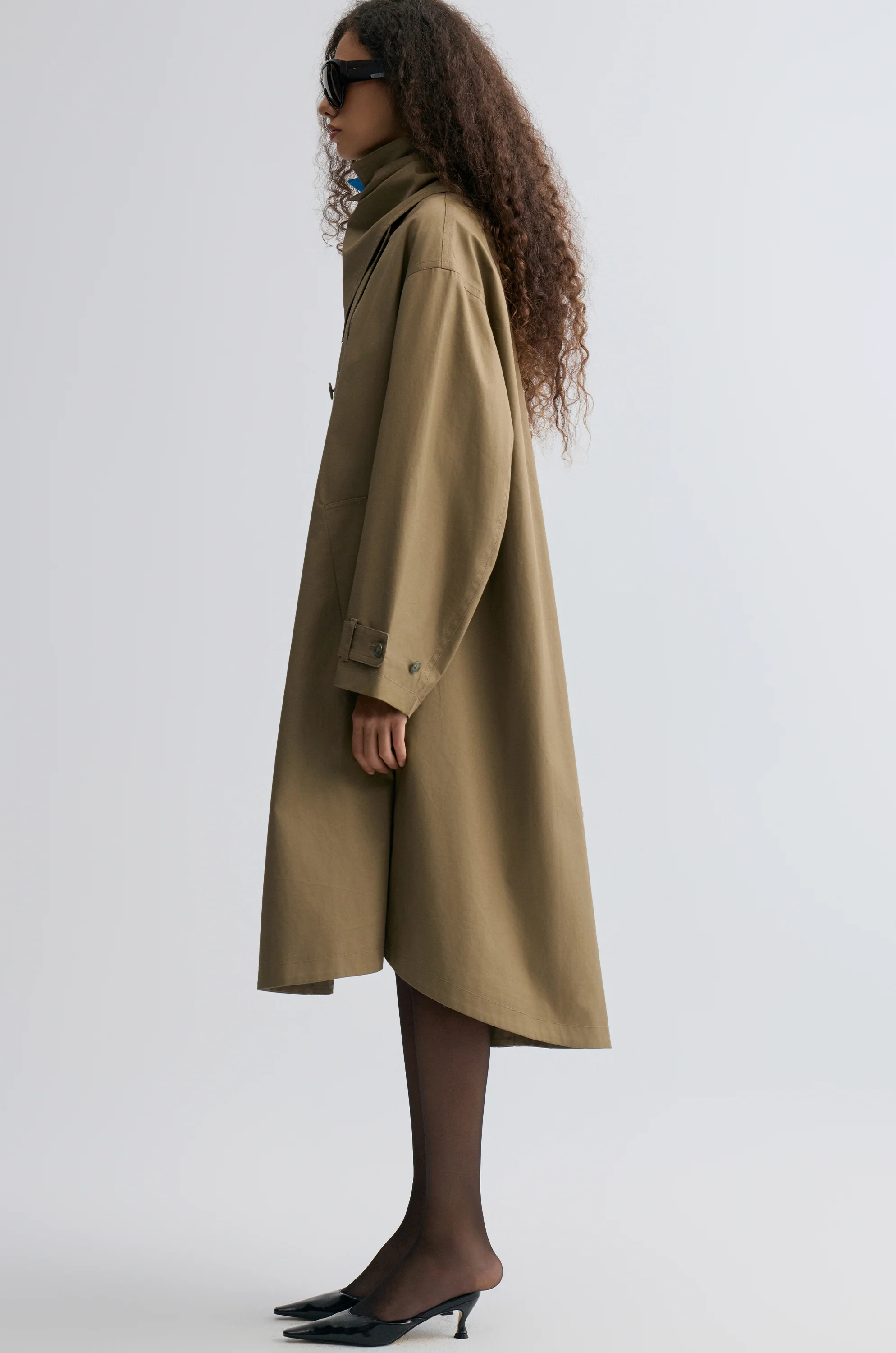 Signature Scarf Trench Coat - Image 4