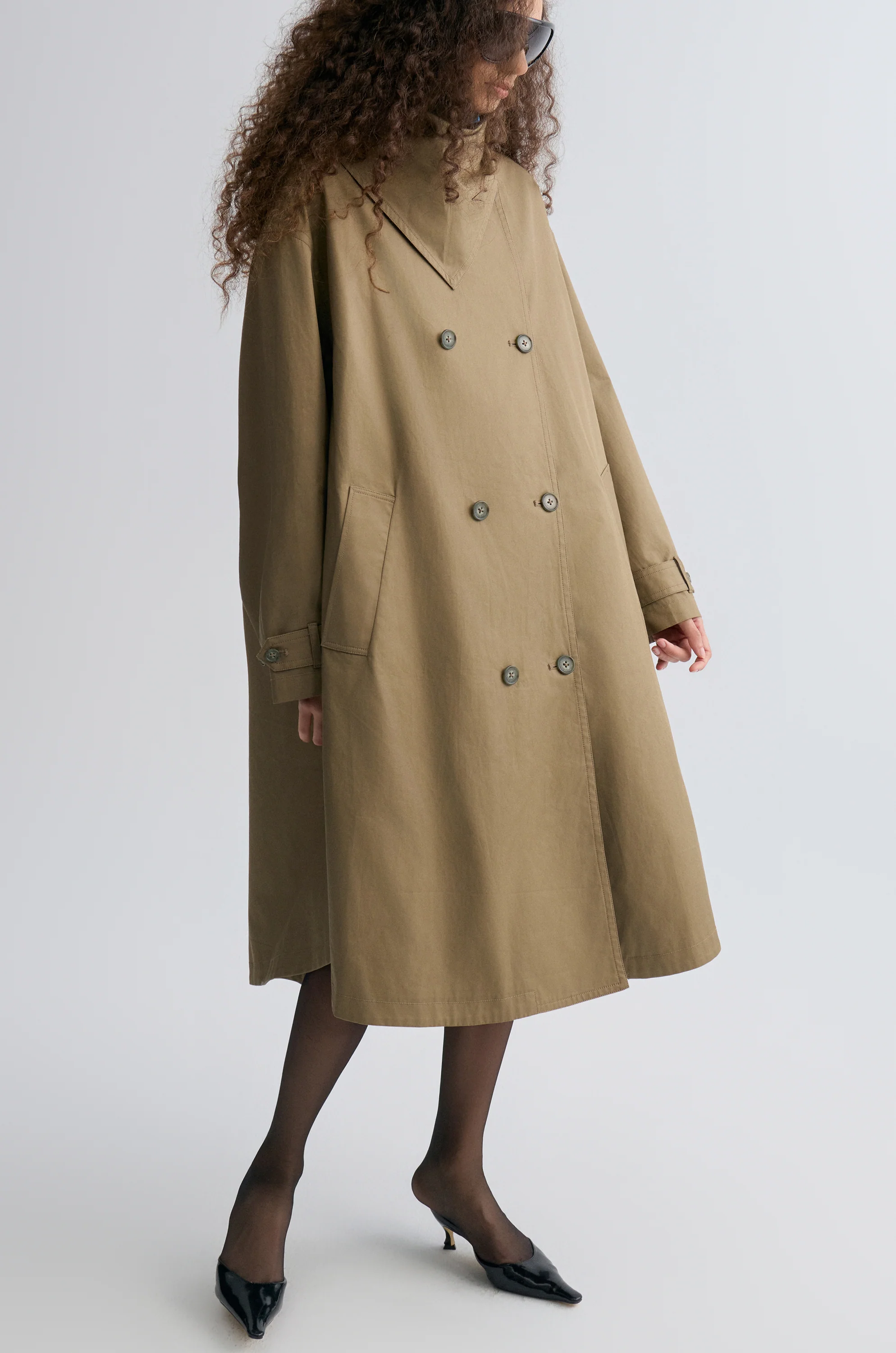 Signature Scarf Trench Coat - Image 6