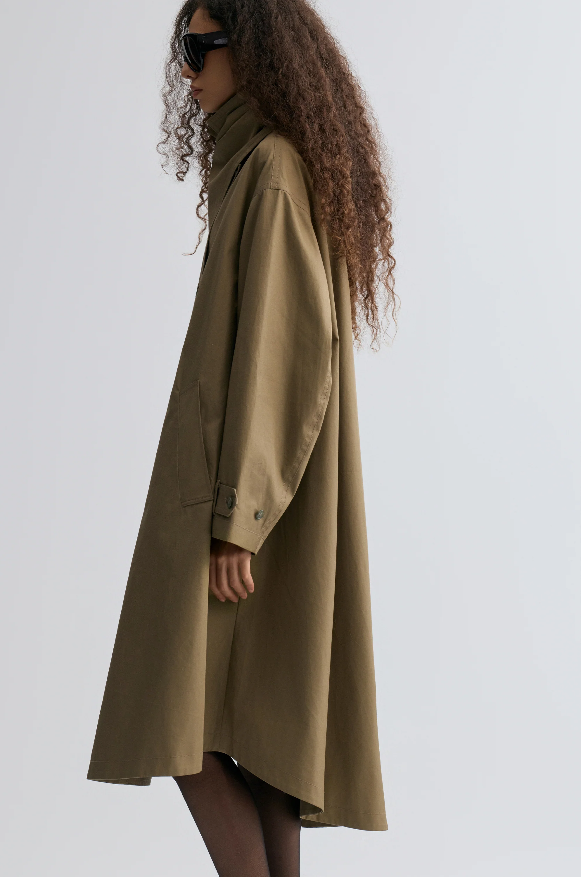 Signature Scarf Trench Coat - Image 7