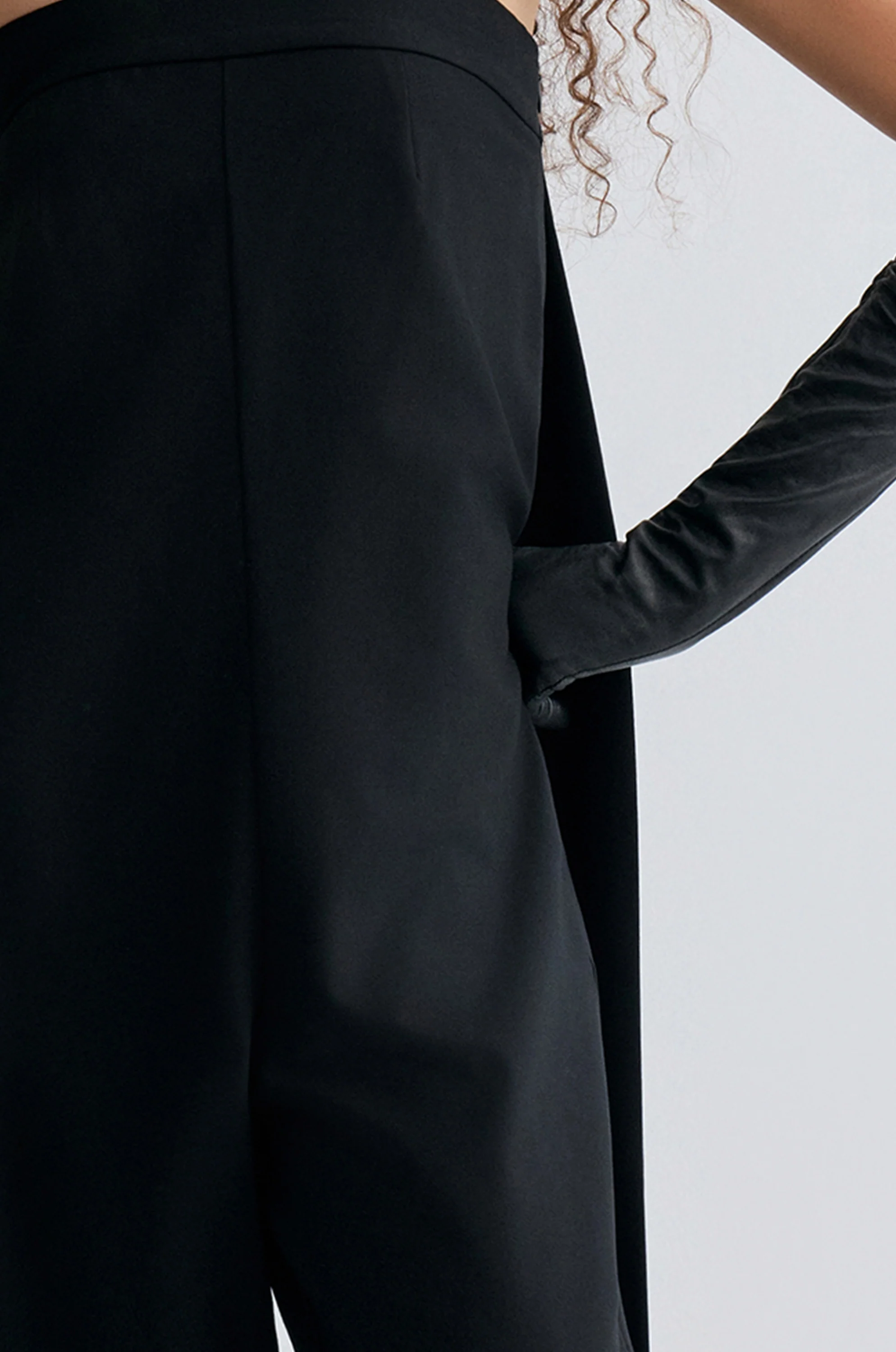 Strapless Tailored Jumpsuit - Image 9