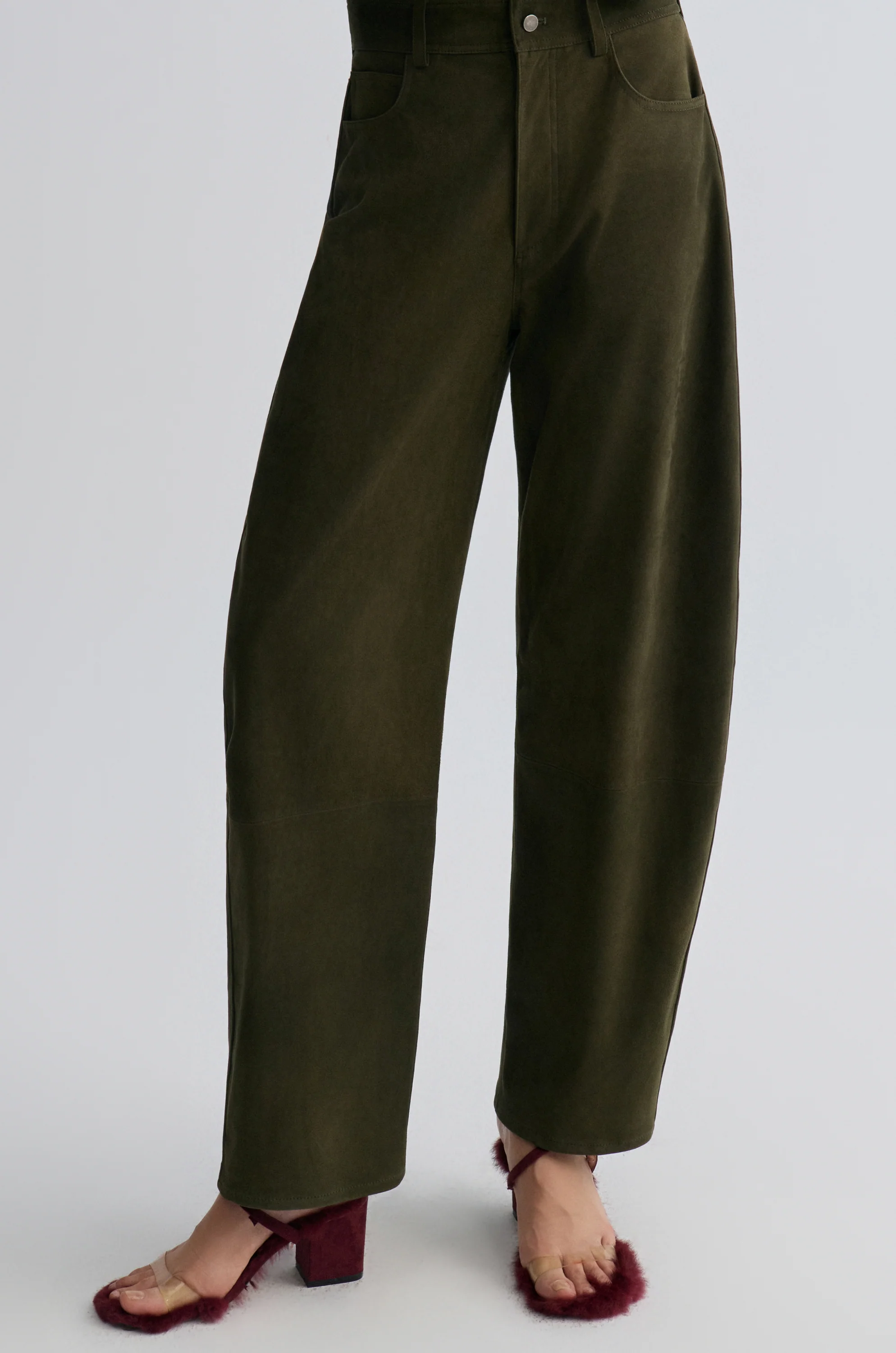 Suede Balloon Pants - Image 7