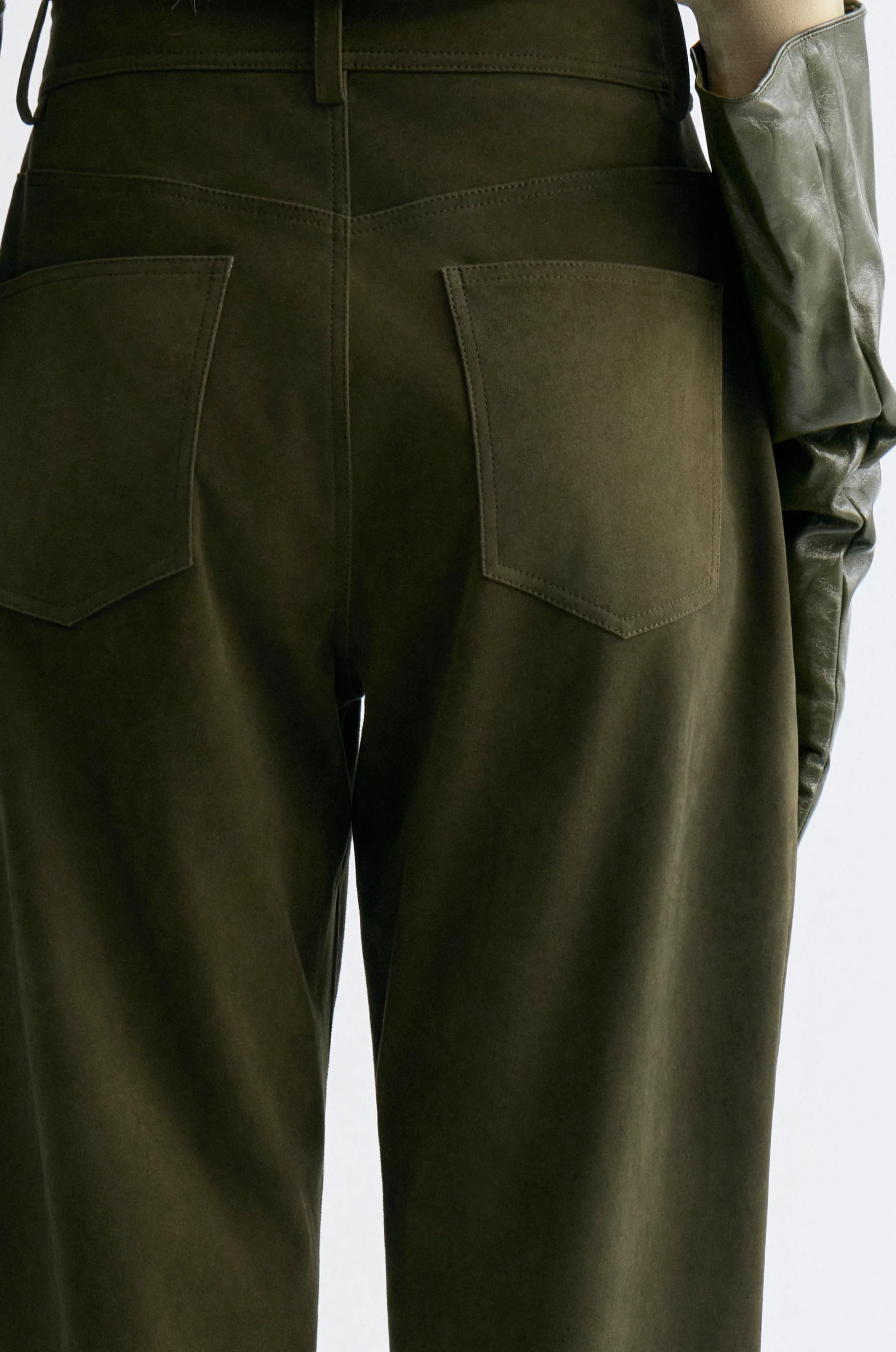 Suede Balloon Pants - Image 8