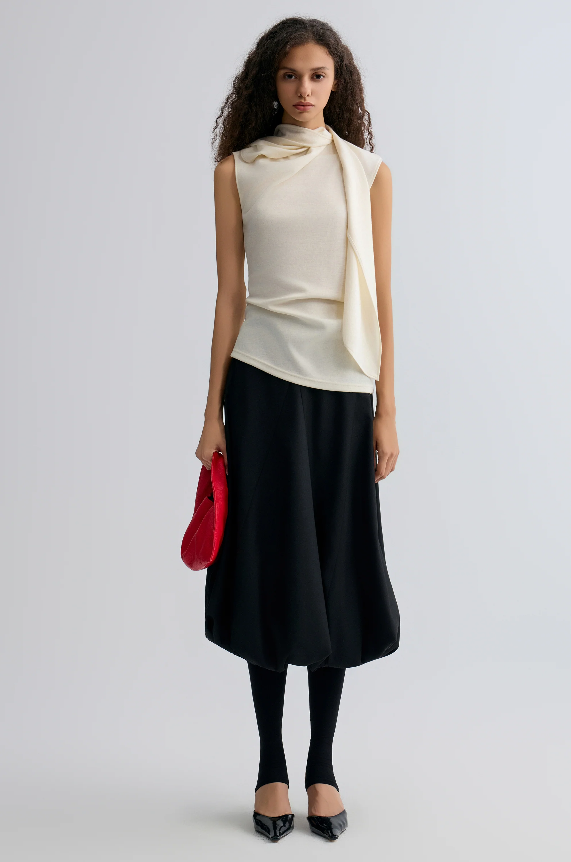 Tulip Ballon-hem Skirt - Image 3