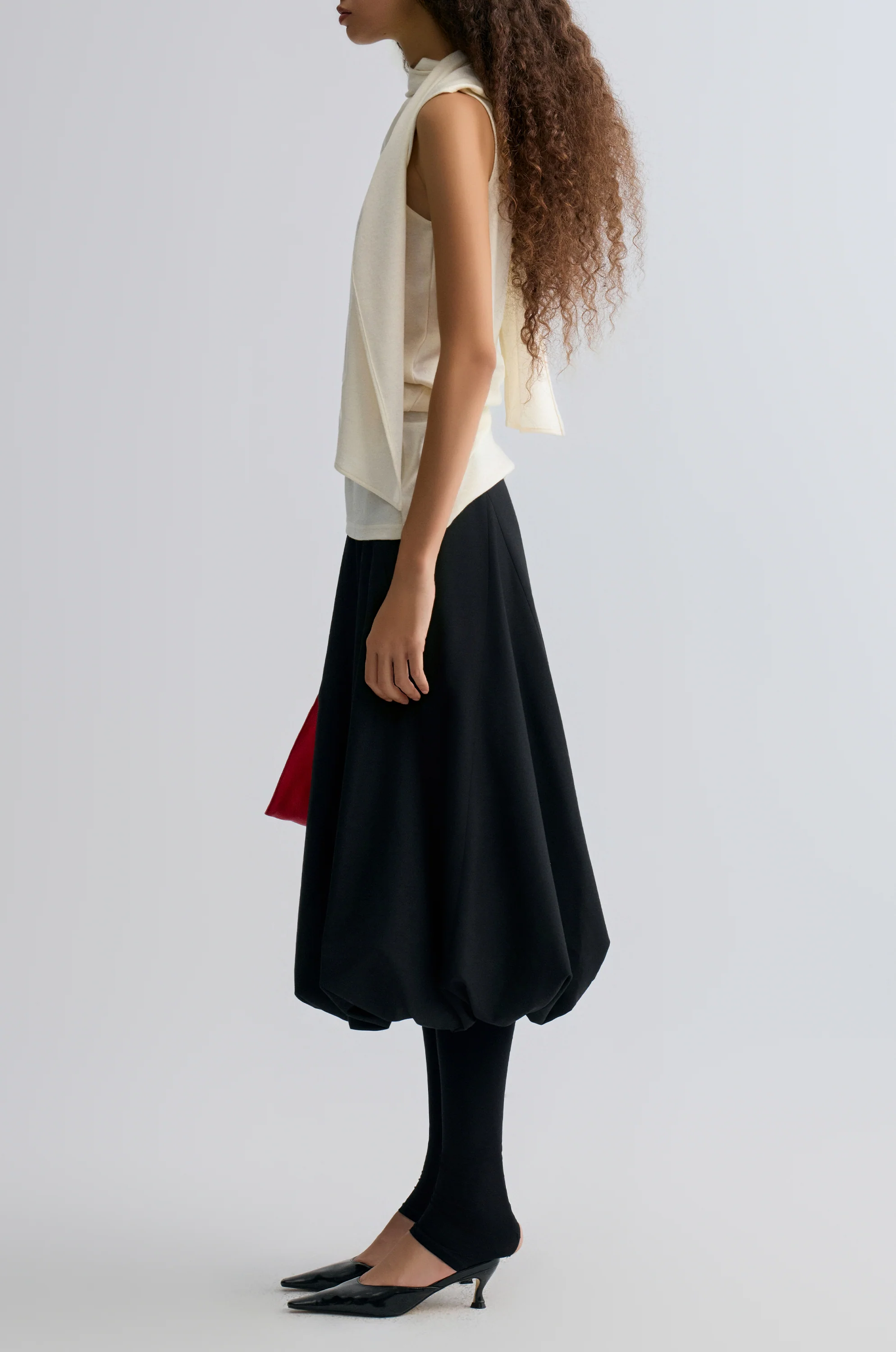Tulip Ballon-hem Skirt - Image 4