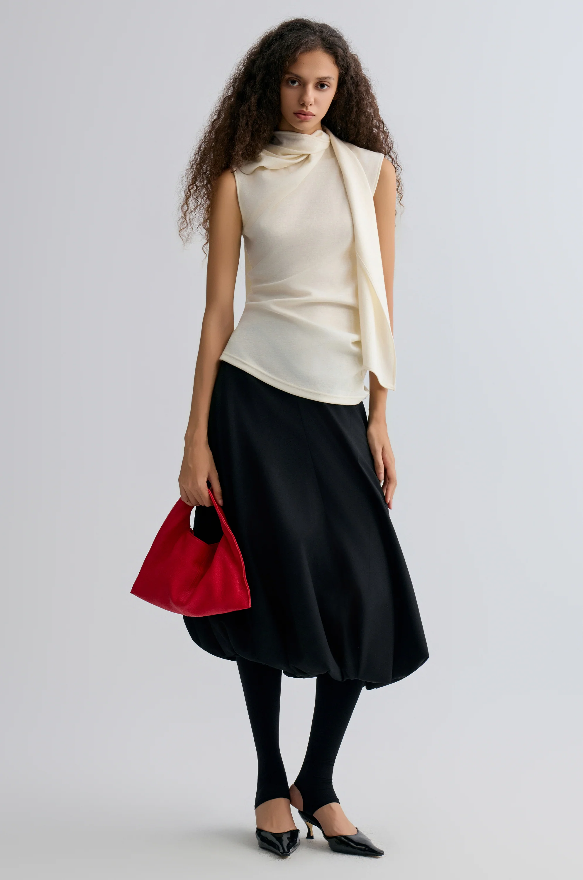 Tulip Ballon-hem Skirt - Image 6