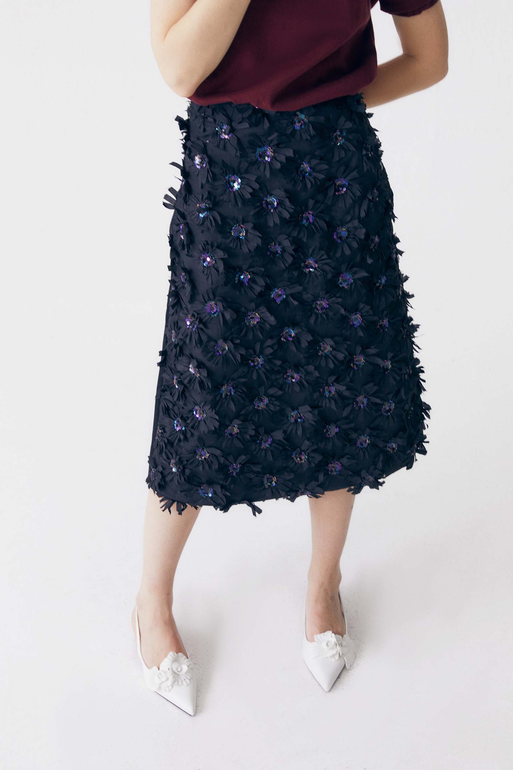 Twiggy Embellished Skirt - Image 3