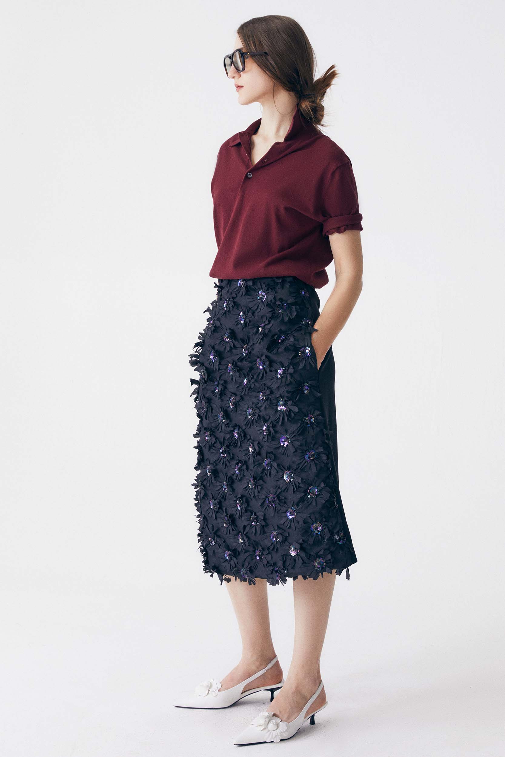 Twiggy Embellished Skirt - Image 4