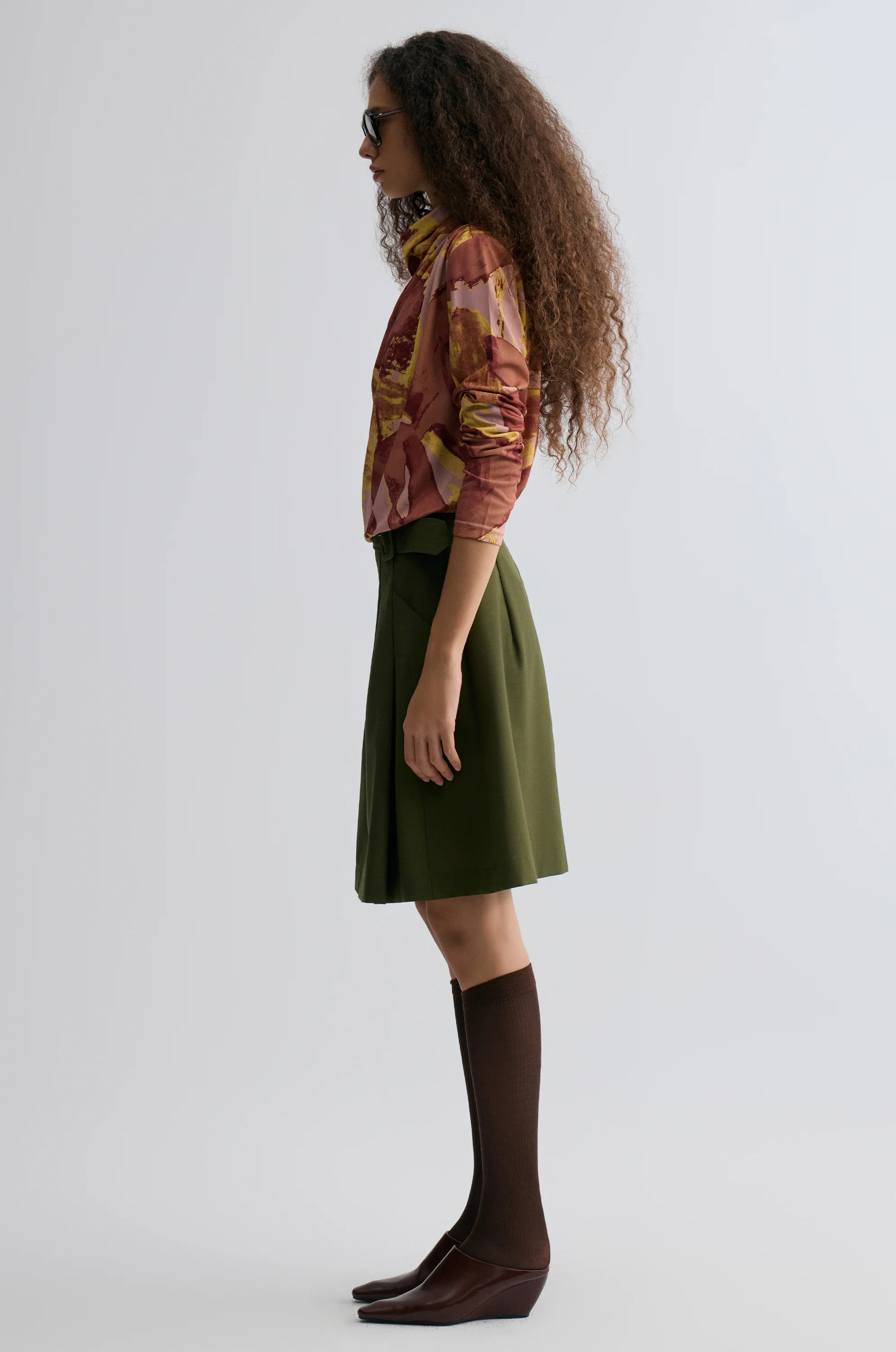 Verve Cowl Jersey Top Blush - Image 4