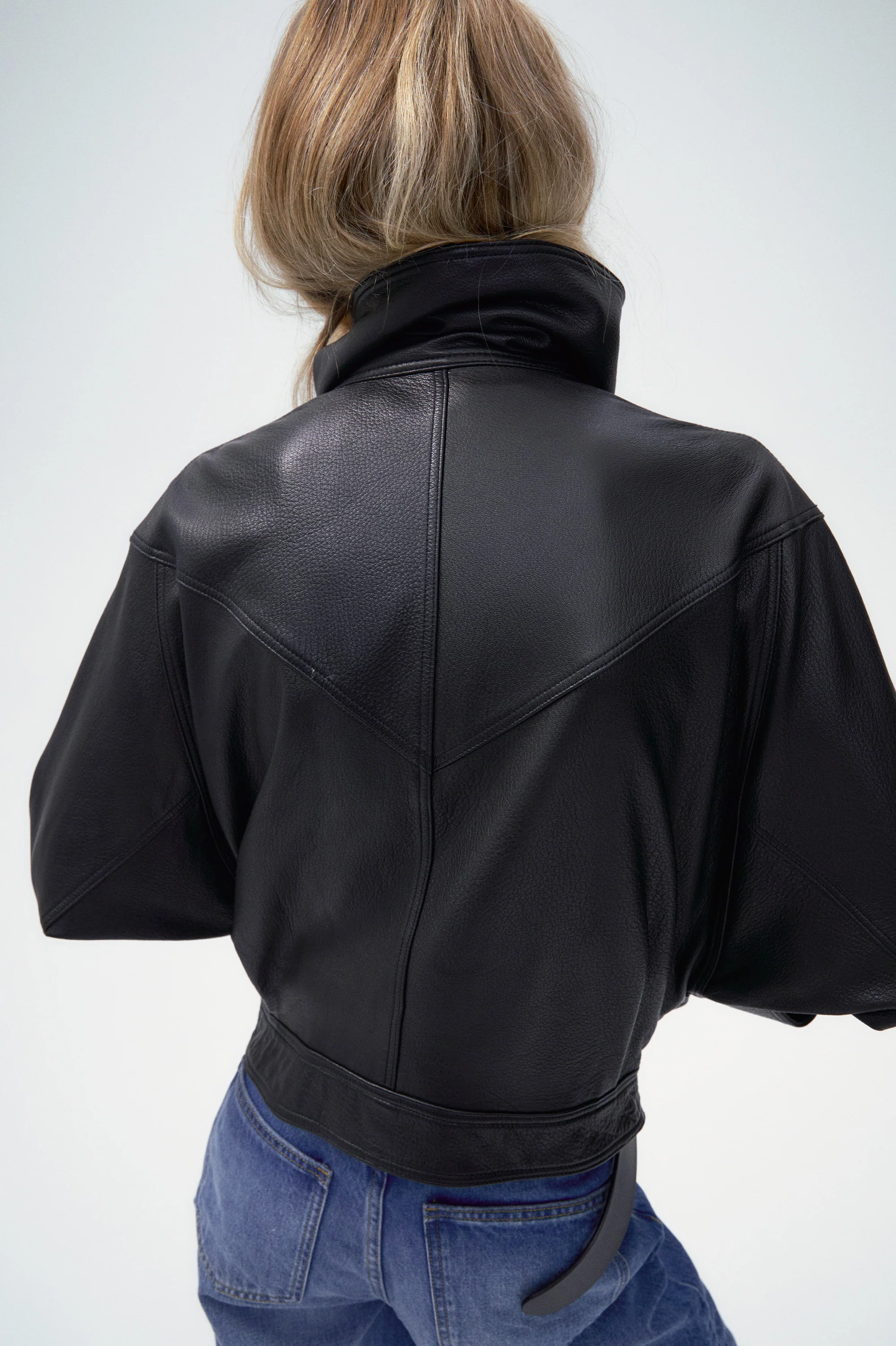 Vintage Two Lapel leather Jacket - Image 6