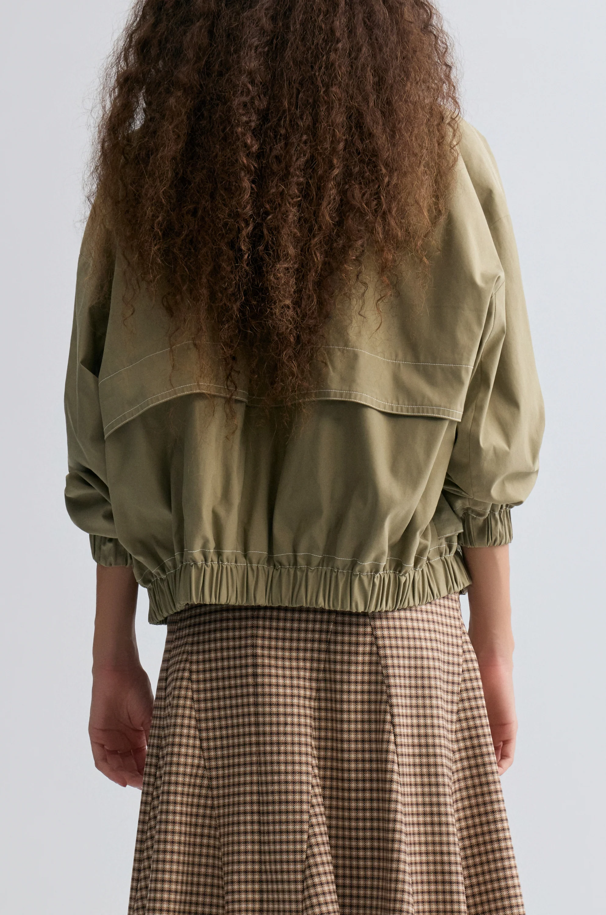 Weekend Flight Parachute Jacket Sage - Image 5