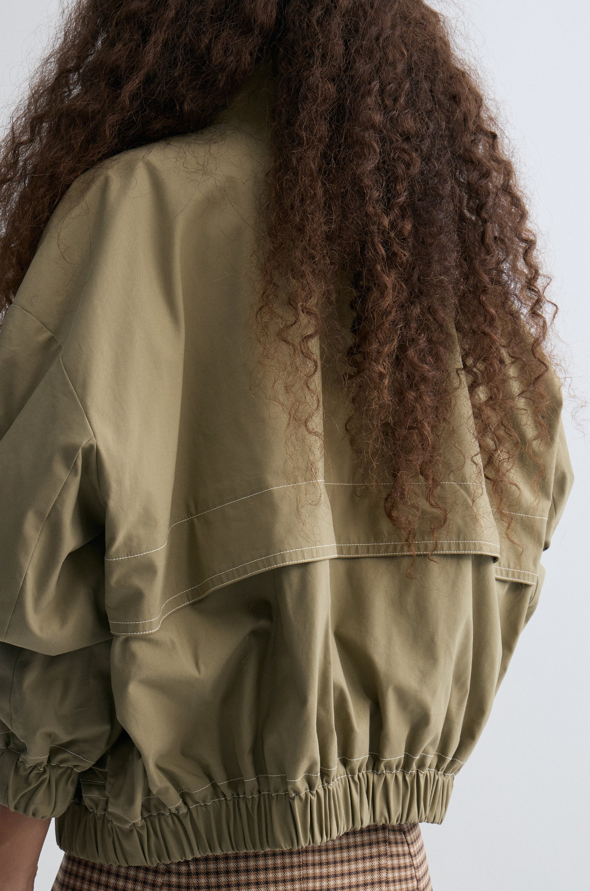 Weekend Flight Parachute Jacket Sage - Image 9